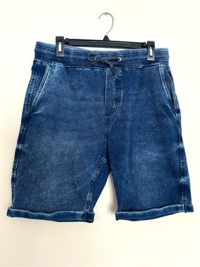 Divided by H&M Men's Indigo Drawstring Denim Shorts